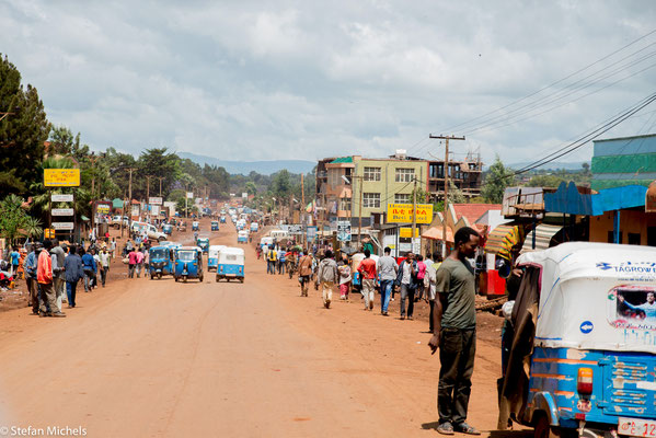 Die Hauptstraße zwischen Addis und Nairobi war wieder erreicht!