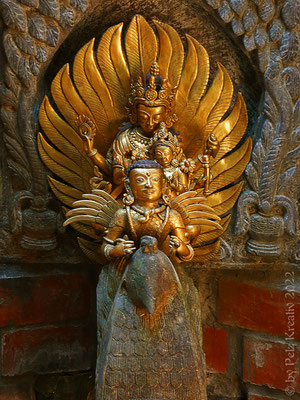 Exponattitel: Impression "Nepal Tempel / Wiesent" Nr. 1 - Exponatgröße: 15 x 20 - Art: fineART - © by Pelz Kreativ 2022