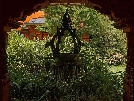 Exponattitel: Impression "Nepal Tempel / Wiesent" Nr. 11 - Exponatgröße: 15 x 20 - Art: fineART - © by Pelz Kreativ 2022