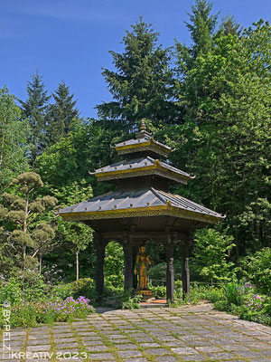 Exponattitel: Nepaltempel - Wiesent  2023 - 1/22 - Exponatgröße: 15 x 20 cm - Art: fineART - © by Pelz Kreativ 2023