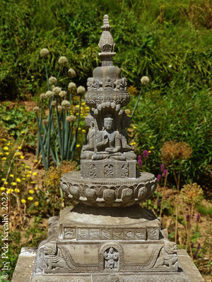 Exponattitel: Impression "Nepal Tempel / Wiesent" Nr. 33 - Exponatgröße: 15 x 20 - Art: fineART - © by Pelz Kreativ 2022