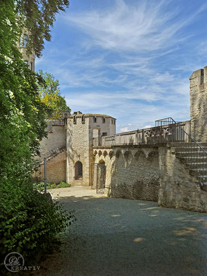 Florale Eindrücke in Violett / Nr. 6 - Am Wehrturm des Villaparks - Regensburg - Pelz Kreativ 2019 
