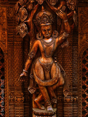 Exponattitel: Impression "Nepal Tempel / Wiesent" Nr. 21 - Exponatgröße: 15 x 20 - Art: fineART - © by Pelz Kreativ 2022