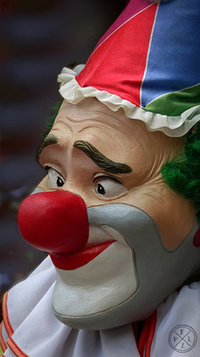 Der Dult-Clown Nr. II - Copyright by Pelz 2018