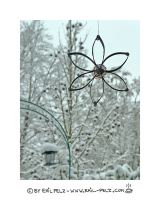 Titel: Ein Wintertag mit viel Schnee 4/4 - Größe: 20 x 25 cm - Art: fineART - © by Emil Pelz 2023