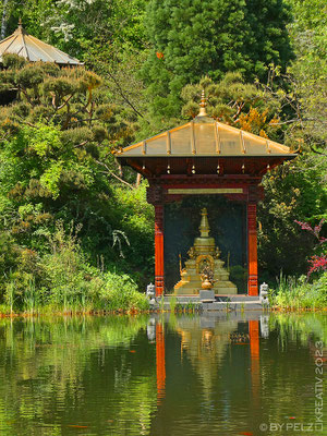 Exponattitel: Nepaltempel - Wiesent  2023 - 11/22 - Exponatgröße: 15 x 20 cm - Art: fineART - © by Pelz Kreativ 2023