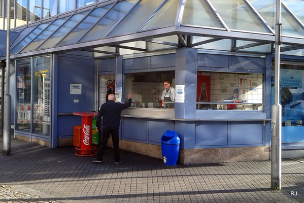 Rostwurststand, Wolfgang Sämann, Dudweiler, Saarbrücker Str. Am Markt