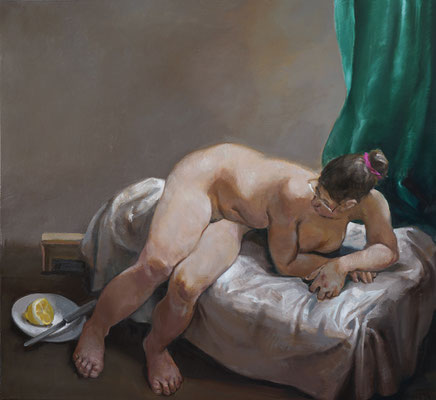 Pavel Feinstein: *N 3012*, 2024, Öl/Leinwand, 110 x 120 cm