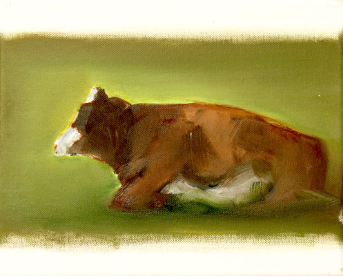 Hartmut Kiewert: *Chaya*, 2015, Öl/Leinwand, 24 x 30 cm