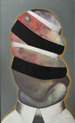 Jürgen Möbius: "Infizierter Kopf" (1987)