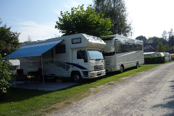 Auch so kann man campen.....