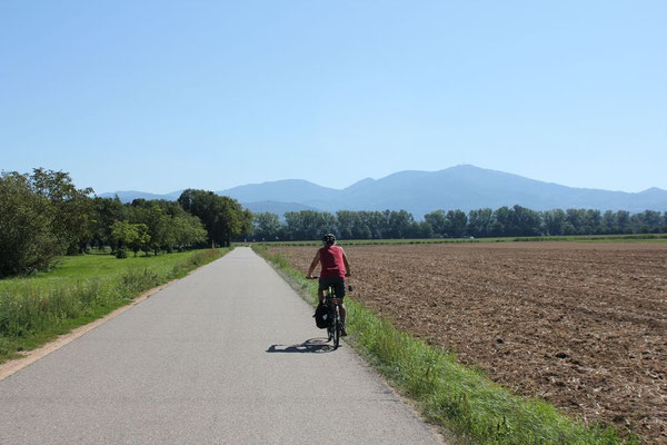 Wir biegen ab in Richtung Schwarzwald nach Badenweiler