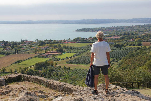 Blick in Richtung Decenzano