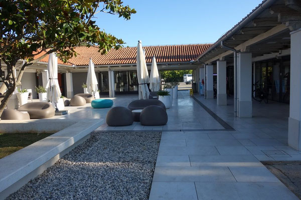 Eingang zum Campingplatz