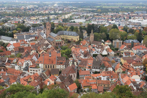 Blick von der Burgruine Windeck