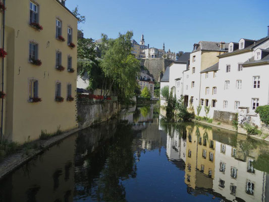Blick auf die Altstadt hoch oben