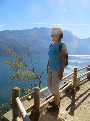 Wanderweg entlang der Küste