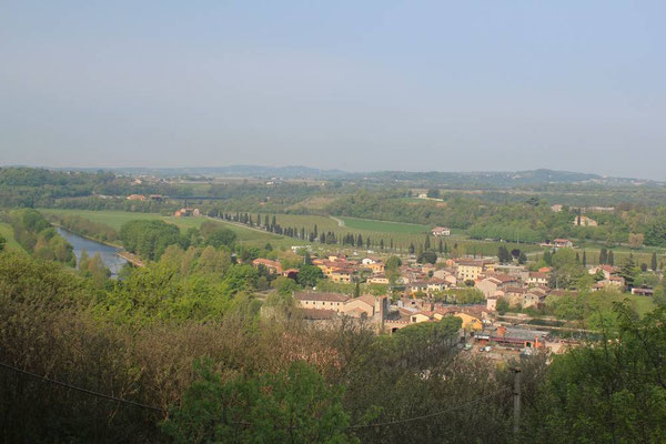 Blick auf Borhetto