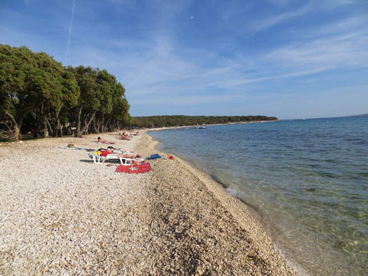 Strand am Campingplatz