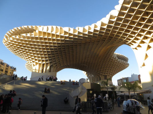 Metropol Parasol - erschaffen von einem deutschen Architekten