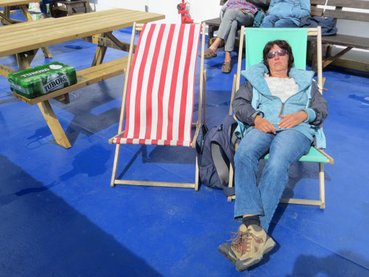 Auf dem Sonnendeck