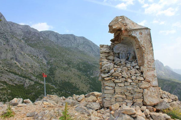 Reste der Kapelle