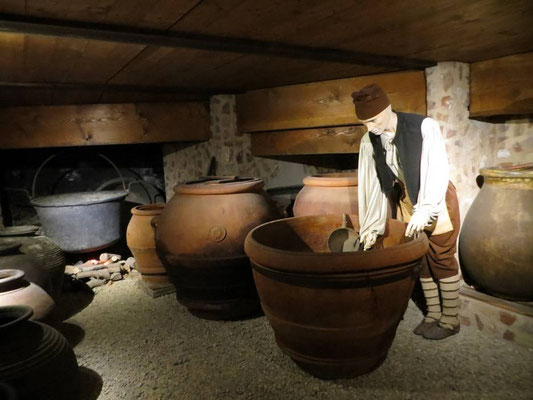 Im Ölmuseum in Cisano