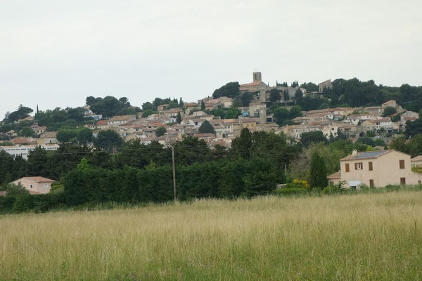 Blick nach Chateauneuf-de-Gedagne