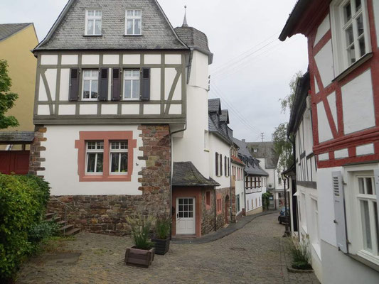 Schöne Fachwerkbauten in Geisenheim