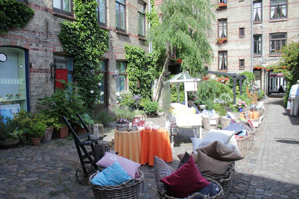 Hinterhof in der Roten Straße