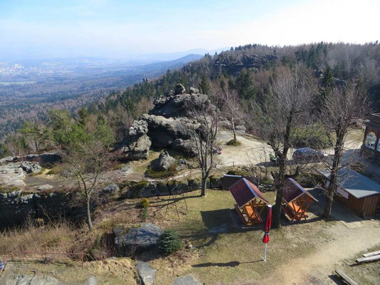 Aussicht bis nach Zittau