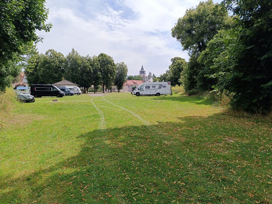 unser Stellplatz
