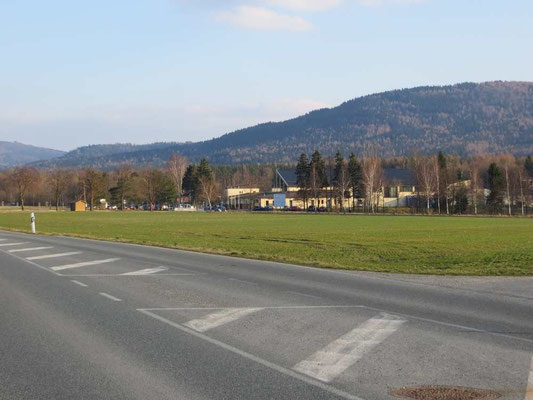 Vor uns der Trixi Park