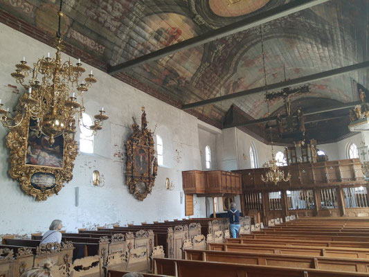 in der Kirche