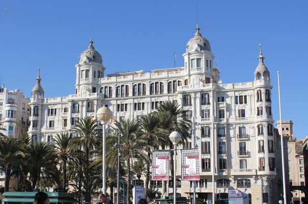 Am Strand von Alicante