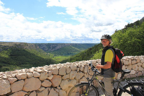 Erster Blick auf die Krka