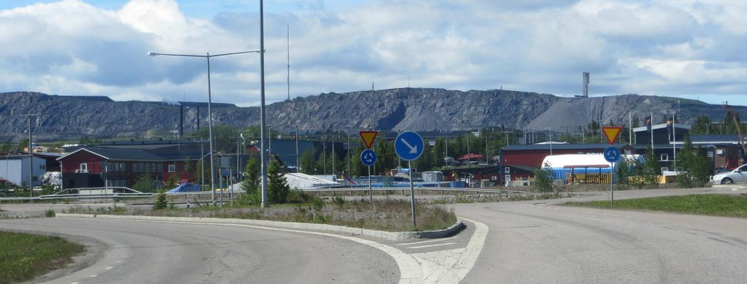 Eisenerzbergwerk in Kiruna