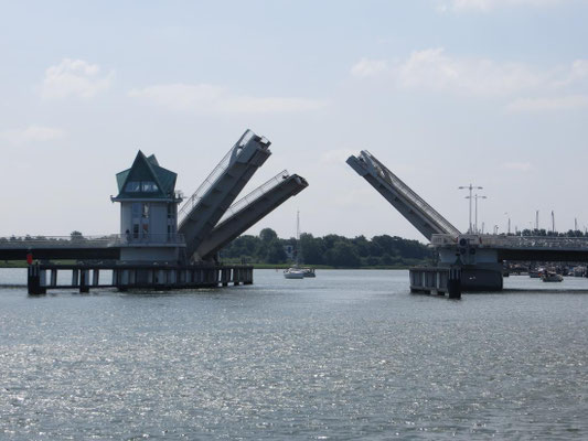 Klappbrücke in Kappeln