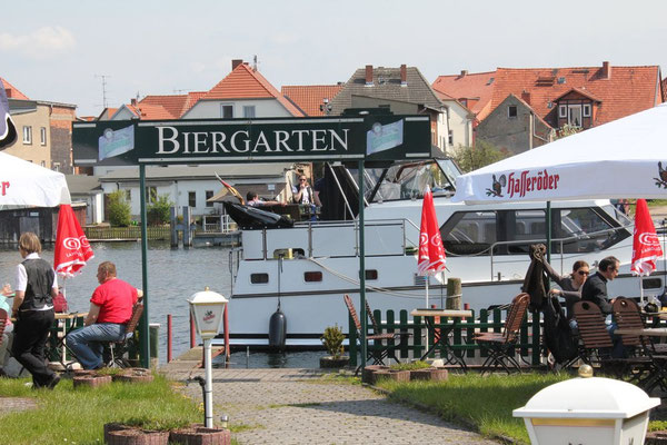 Biergarten in Malchow