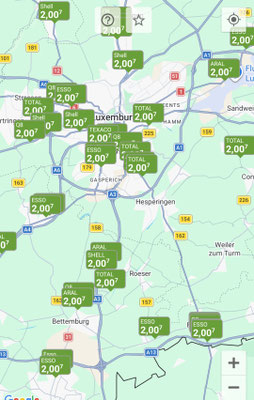 An jeder Tankstelle kostet es gleich 