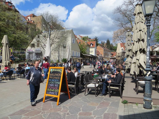Tkalcicstraße - Kneipenszene