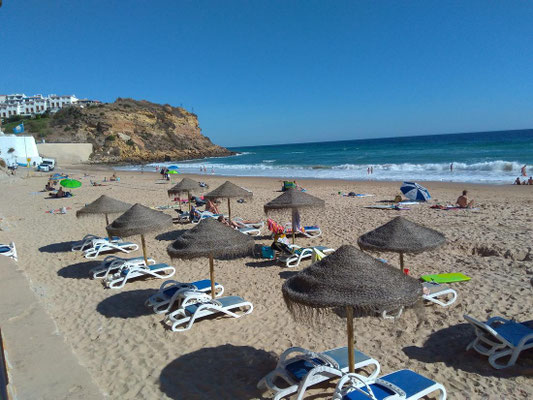 Am Strand von Burgau