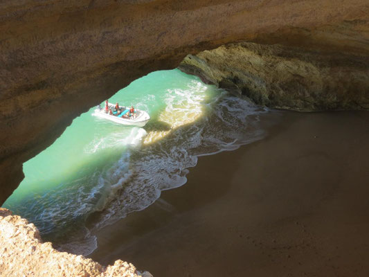 Grotte "de Benagil" - Blick von oben