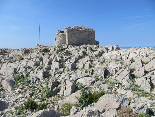 Ruine der Kirche auf dem Sveti Vid