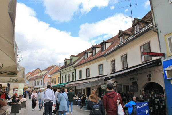 Tkalcicstraße - Kneipenszene