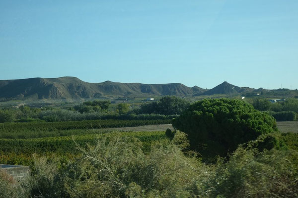 Tolle Landschaft unterwegs
