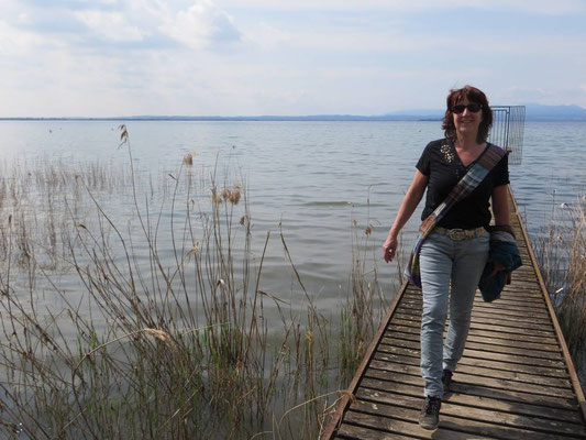 Unterwegs am Ufer
