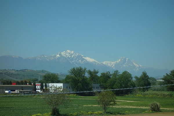 schneebedeckte Berge