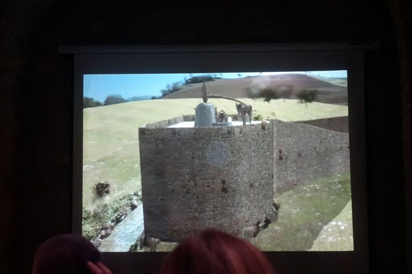 Foto vom Videofilm - Der Esel läuft im Kreis 