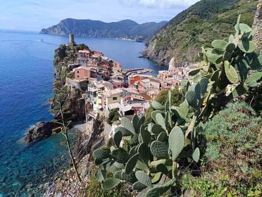 Blick auf Vernazza